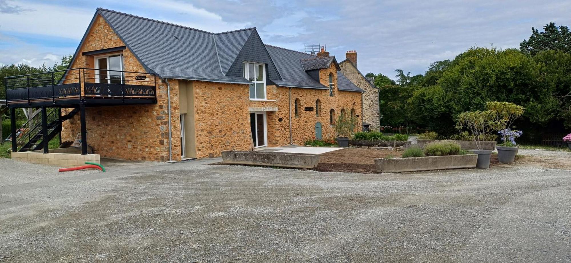 Villa Logis De La Provosterie - Cyclamen Ahuillé Exterior foto